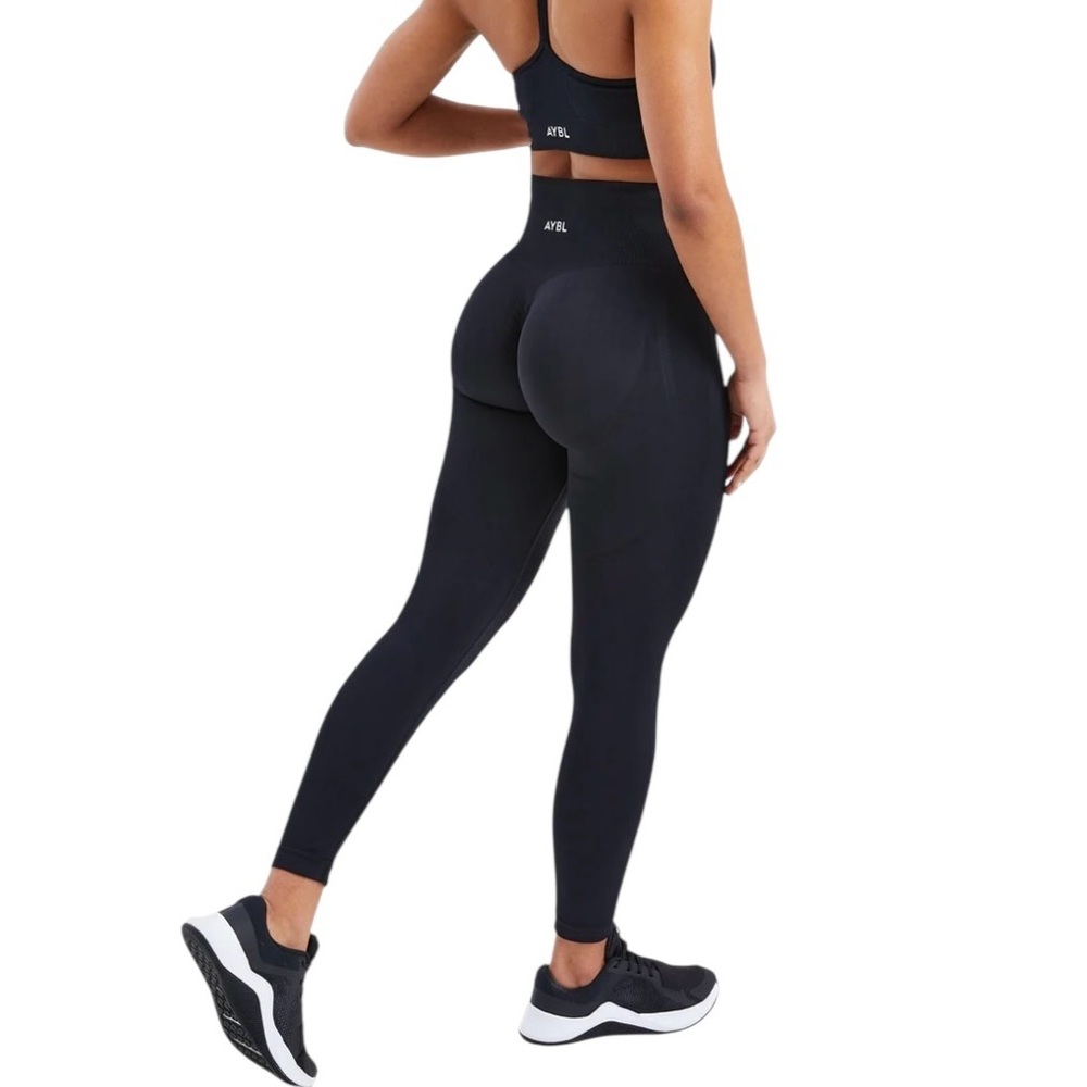 (Sold)AYBL Black Empower Seamless Leggings Women’s Size XS 25” Inseam - Picture 2 of 11